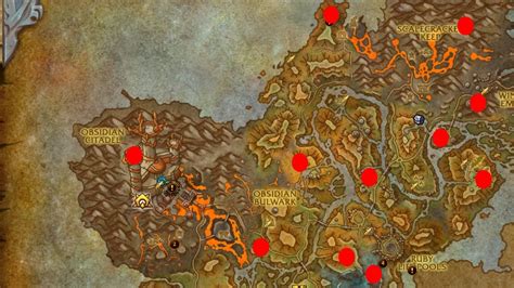 Each zone has 10 <b>glyphs</b> and there are 4 zones. . All dragon glyph locations